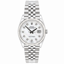 Rolex Datejust 36MM Diamond MOP Dial 126234 Watch